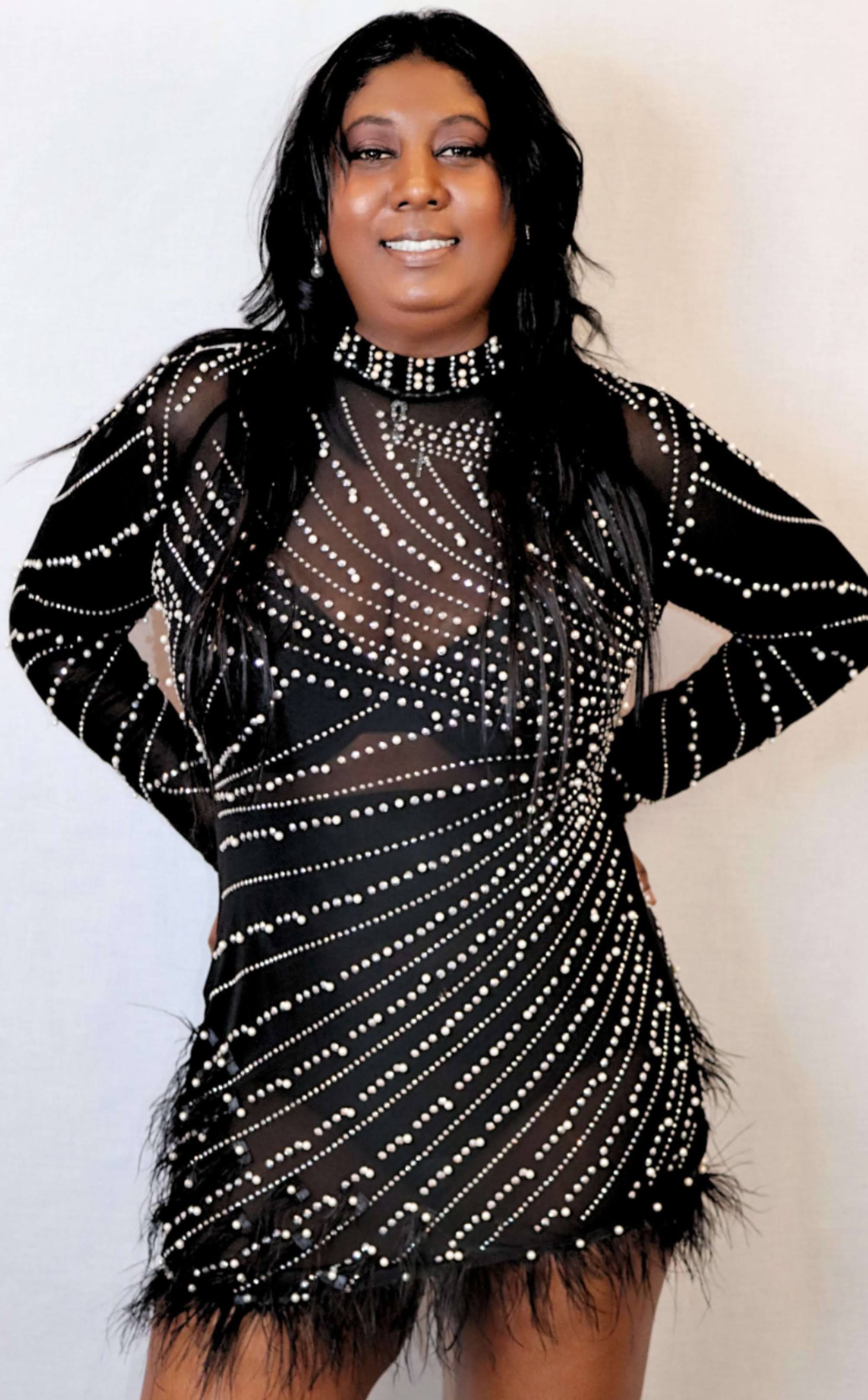 Rhinestone Sheer Mesh Feather Party Dress Fashion Boss 21 Rhinestone Sheer Mesh Feather Party Dress Fashion Boss 21