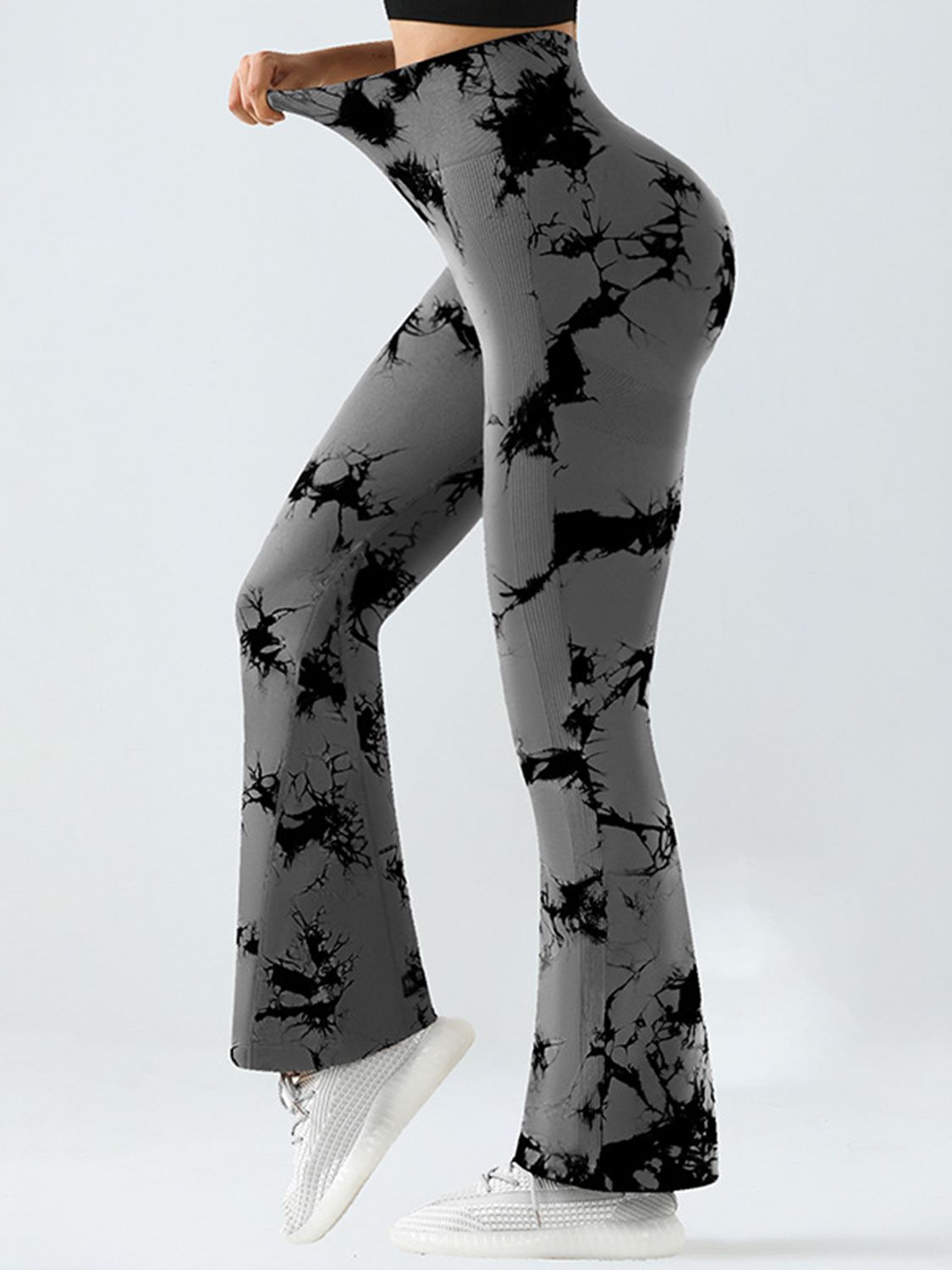 Tie-Dye High Waist Active Leggings Trendsi