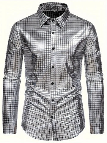 Men's Fashion Button Up Shirt Fashion Boss 21