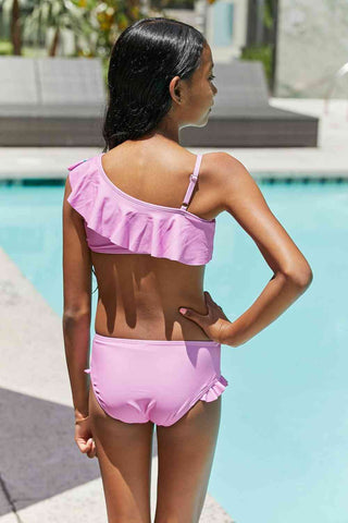 Marina West Swim Vacay Mode Two-Piece Swim Set in Carnation Pink Trendsi