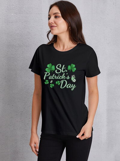 ST. PATRICK'S DAY Round Neck T-Shirt Trendsi