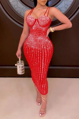 Sexy Spaghetti Strap Sling Dress Fashion Boss 21